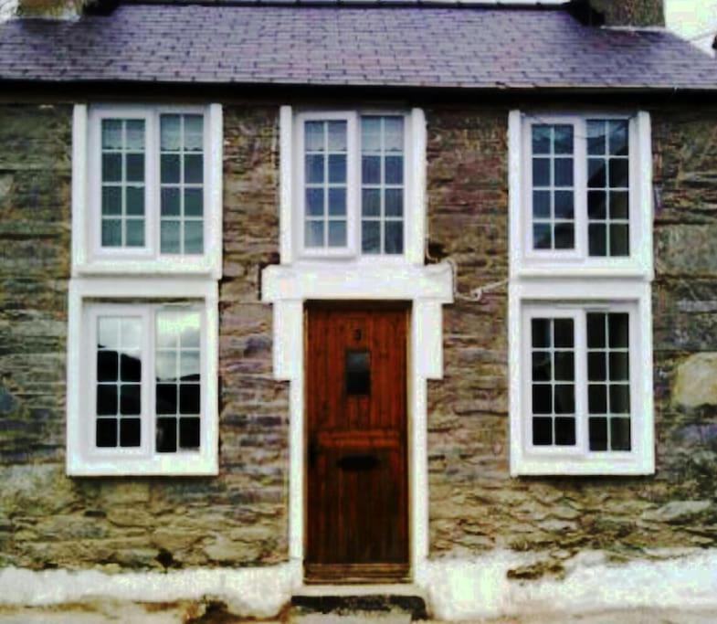 Snowdrop Stone Detached Cottage Talysarn Exterior foto